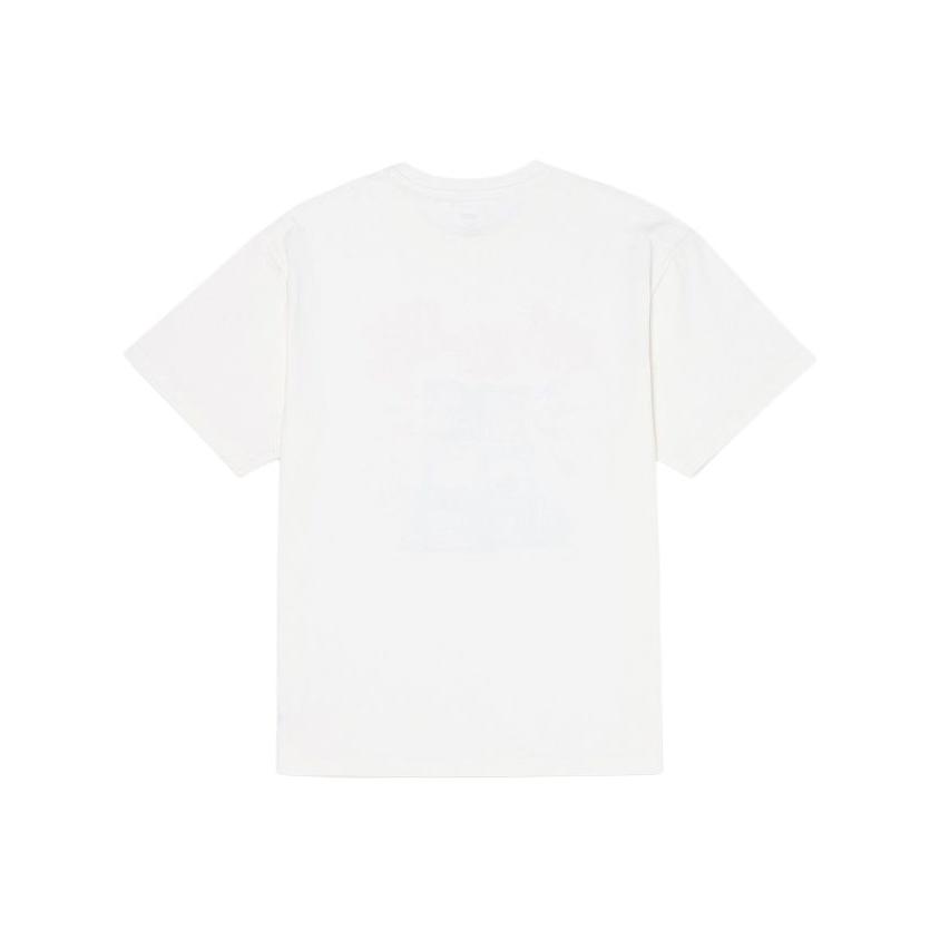 Vans SpeakerGFX Fashion Comfortable Trendy Simple Solid Color Short Sleeve T-Shirt Unisex Tops White VN000NMFFS81