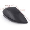 Gloss Black Fits 2011-2017 Ford Fiesta Left Side Rearview Mirror Cover Caps Trim