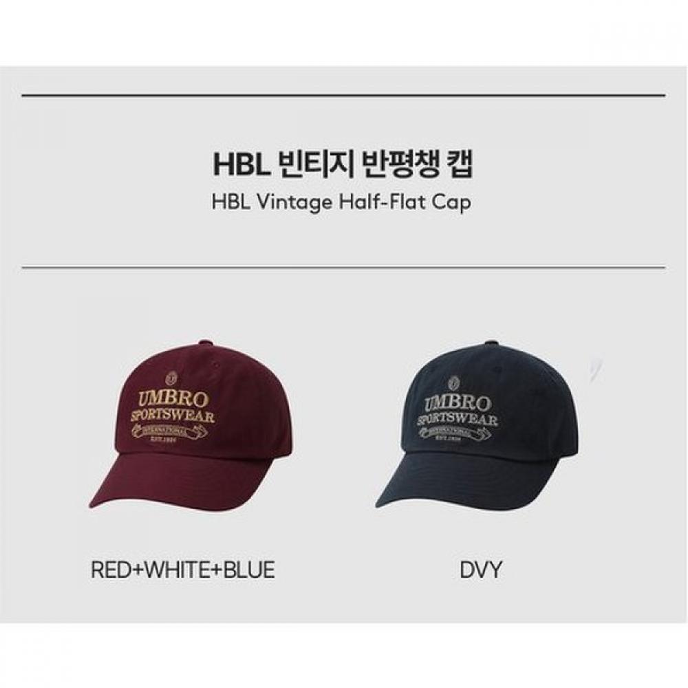 Umbro Unisex Hbl Vintage Half Brim Cap Uq123ccp23rwn