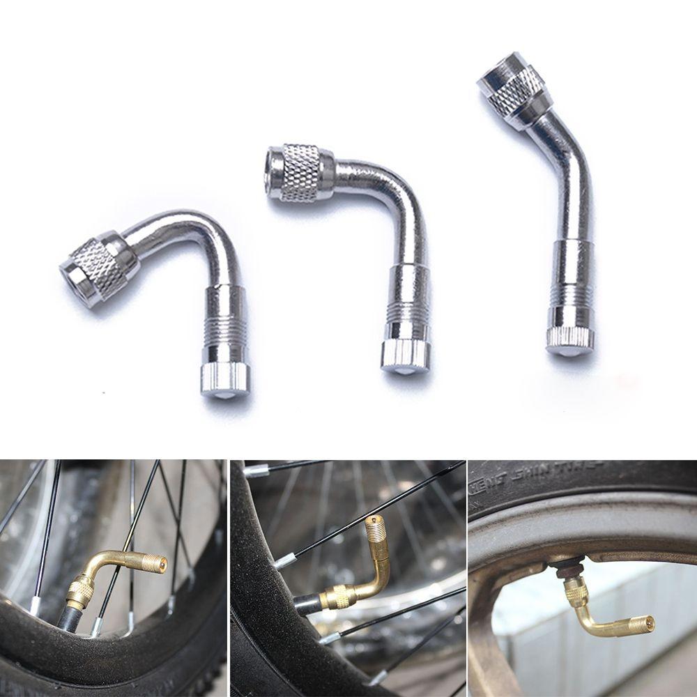 Silver Valve Stem Extenders Multi-Function Tire Valve Extender  Balance Bike