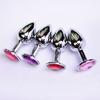 Small Size Anal Toys Butt Plug Stainless Steel Anal Plug Sex Toys Adult Product