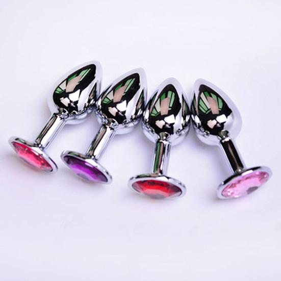 Small Size Anal Toys Butt Plug Stainless Steel Anal Plug Sex Toys Adult Product