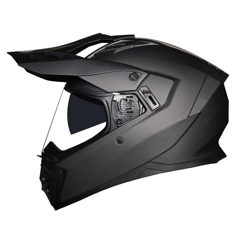 Adult Full Motorcycle Helmet Dual Lens Motocross Off Road Helmet Dirt Bike Racing Capacete Dirtbike Downhill AM DH Cross Helmet