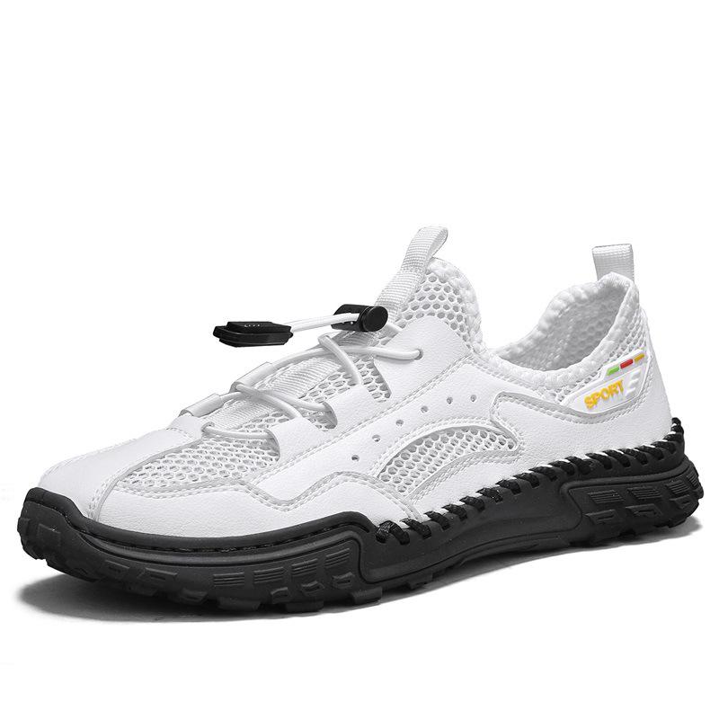 Men's Slip-On Breathable Mesh Casual Shoes for Summer, Sports, Work, and Driving