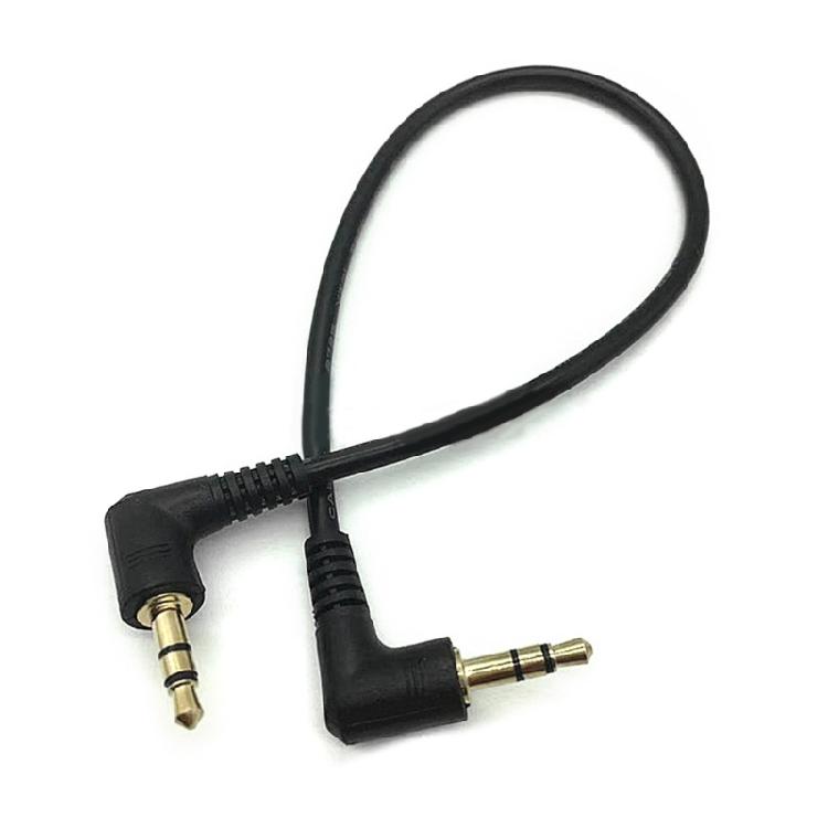 For Car Auxiliary 3Poles AudiosCable Plug Jacks3.5mm Male To Male Wire Converter