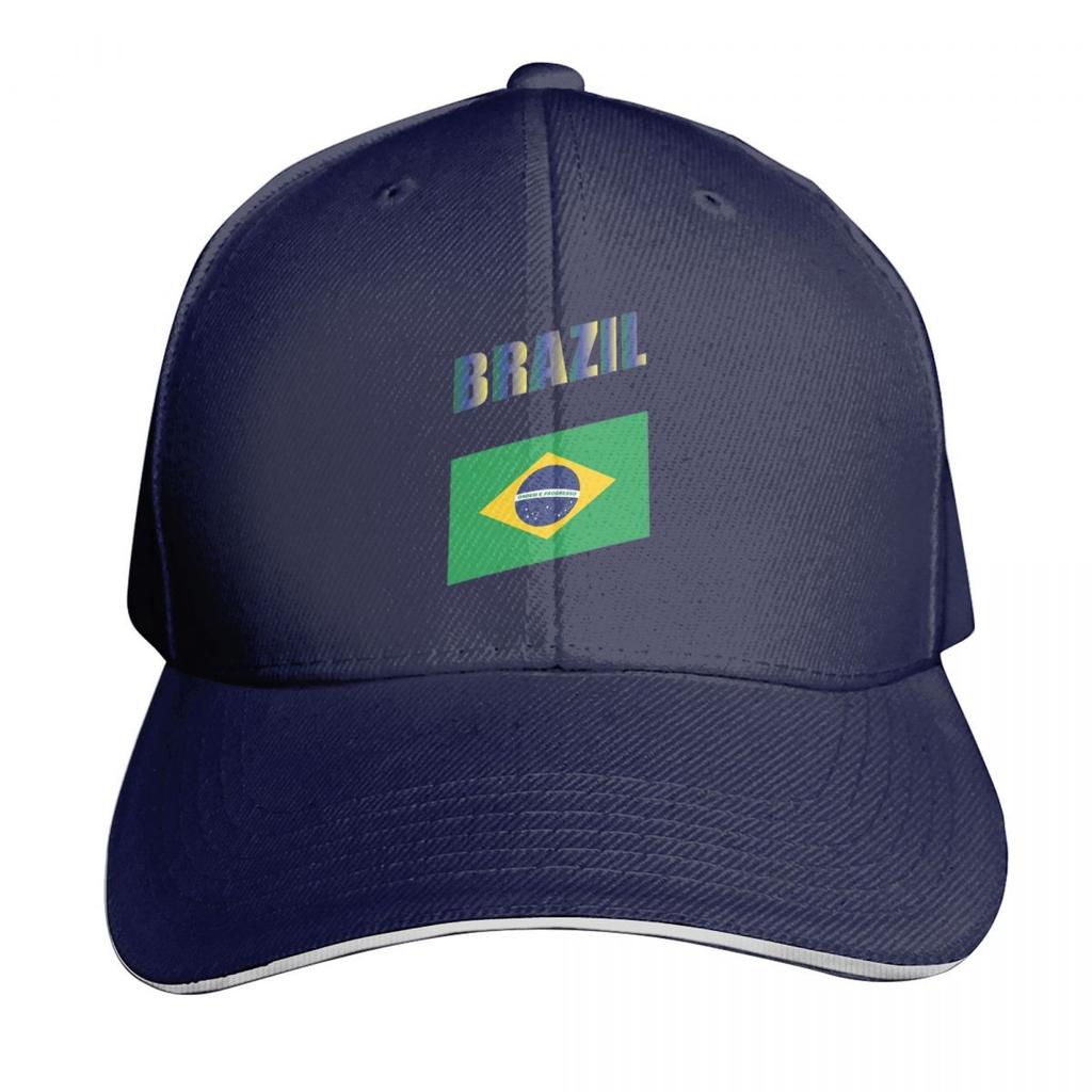 Brazil Soccer Team Football Brazilian Flag Cap Fashion Casual Baseball Caps Adjustable Hat Hip Hop Summer Unisex Baseball Hats