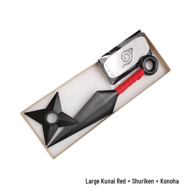 Konoha Kunai & Shuriken Set with Fourth Hokage Ring