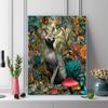 Sphynx cat oil painting Pattern  3pcs 100% Round Full Drill 5D DIY Diamond Painting Embroidery Cross Stitch Rhinestone Décor