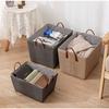 With Handle Clothes Organizer Box Straw Storage Basket High Quality Snack Container  Bathroom