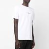 STONE ISLAND FW22 Solid Color Letter Logo Printed Loose Casual Short Sleeve T-Shirt Men Tops White 77152NS91-V0001