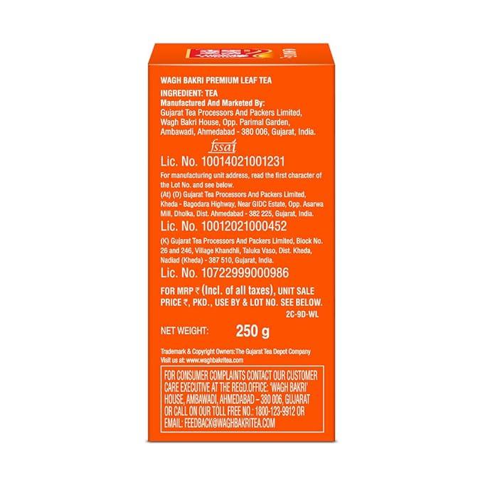 Wagh Bakri Leaf Tea Carton Pack, 250g