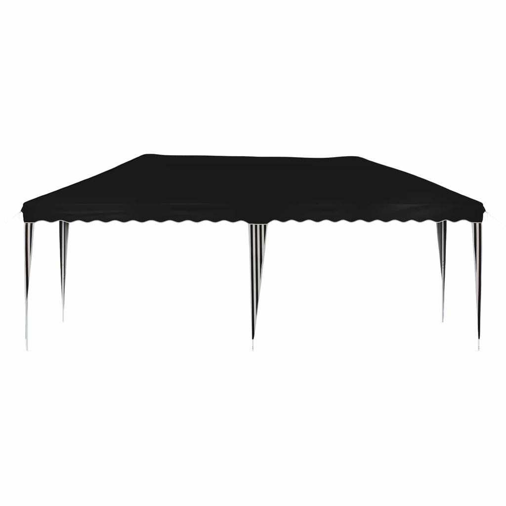 Pop Up Party Tent 575 X 290 X 245 Cm Black