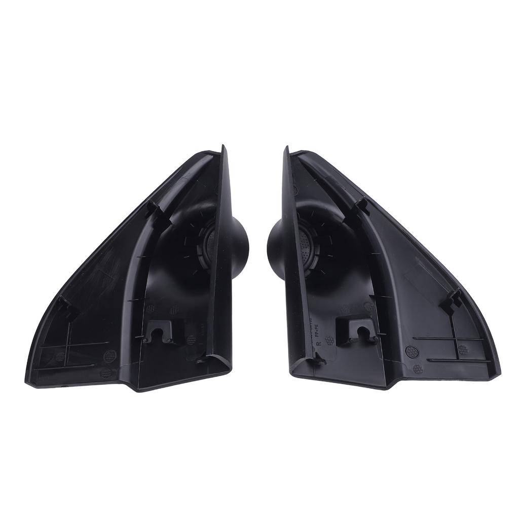 1 Pair Door Tweeter Speaker Cover Trim Left Right Stylish Look Protective Door Tweeter Speaker Cover Decor