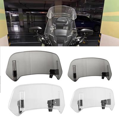 NC750X NC700X Motorcykel Vindruteförlängning Justerbar Spoiler Deflector Passar för HONDA NC750S NC700S CTX700 NSS750 Integra750