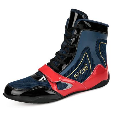 New Boxing Shoes Comfortable High Tops Training Professional Wear-Resistant Wrestling Shoes Gym Breathable Fighting Boxing Boots