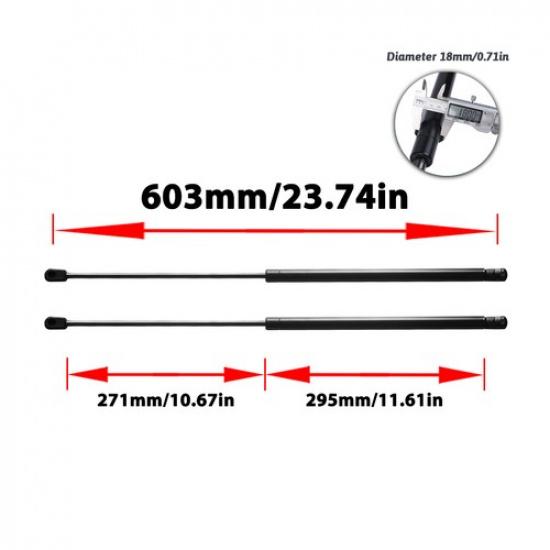 Vehicle Front Hood Gas Spring Struts Lift Support For F-250 2008-2010 2Pcs