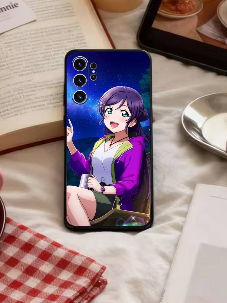 Love Live-Sonoda Umi Phone Case For Samsung S26,S25,S24,S23,S22,S21,S20,Ultra,Plus,FE Black Soft Cover