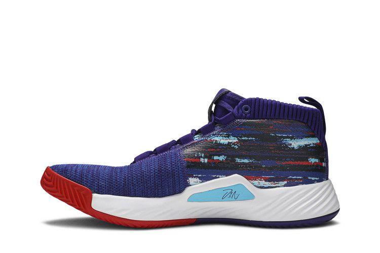 Men's Sneakers adidas Dame 5 Collegiate Purple Collegiate Purple/Collegiate Royal/Footwear White