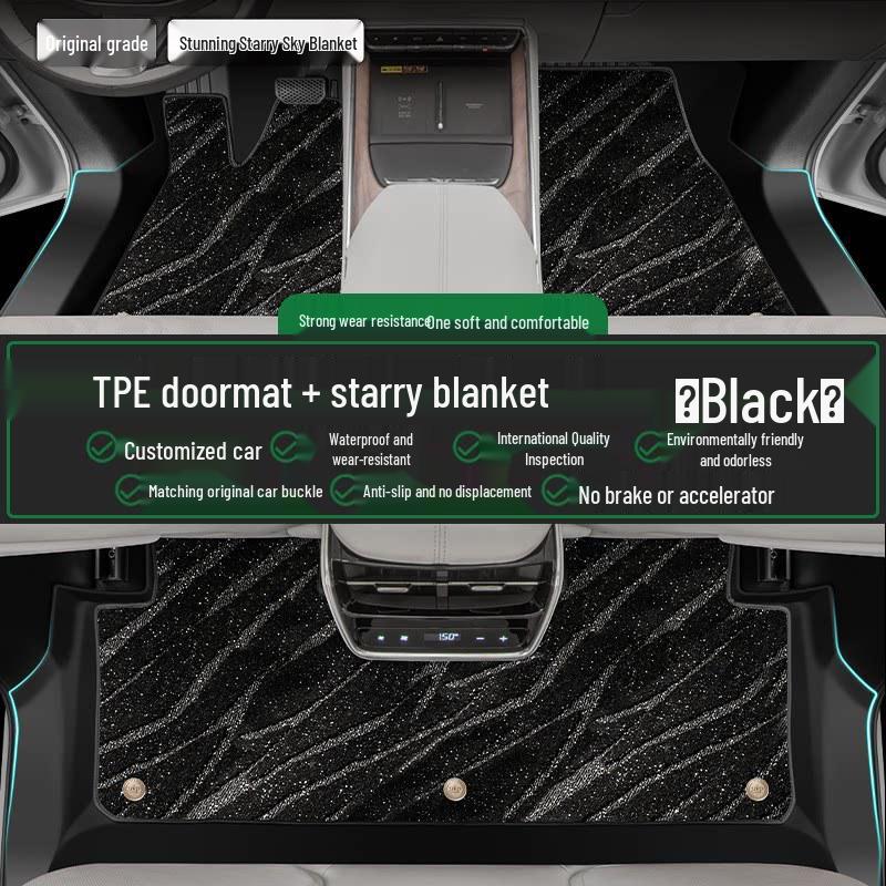 2026 BYD Seal 07 EV Full Coverage TPE Floor Mats - Flash Charge Version