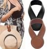 Multifunctional PU Leather Magnetic Hat Clip Portable Cap Keeper Outdoor Travel Bag Luggage Accessories Organizer