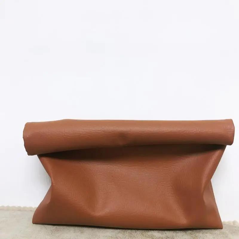 Casual Women Clutches Soft PU Leather Lady Evening Bags Trend Party Girl Envelope Bag Phone Laptop Bags Handbag Bolso