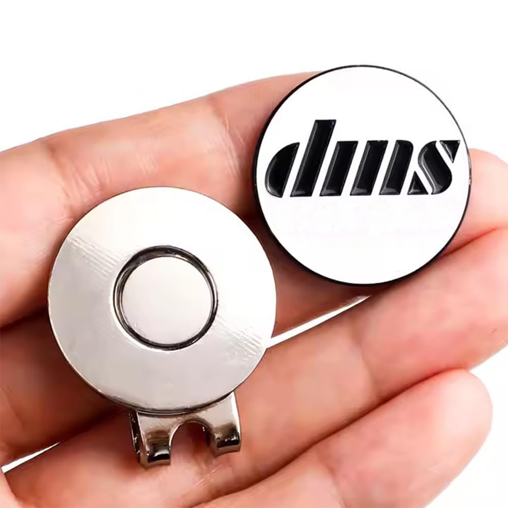 Vitalux Magnetic Golf Marker Set of 3 with Hat Clip,