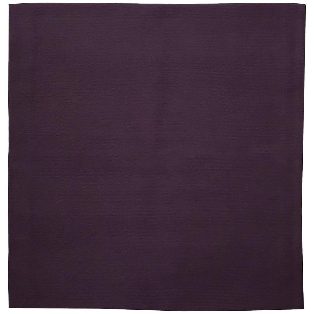 Tea ceremony fukusa etto practice polyester material purple approximately 27.528cm.