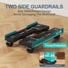 Adjustable Mobile CPU Stand, Ventilated Computer Tower Stand PC Tower Stand with 4 Caster Wheels Fits Most PC, Under Desk Holder