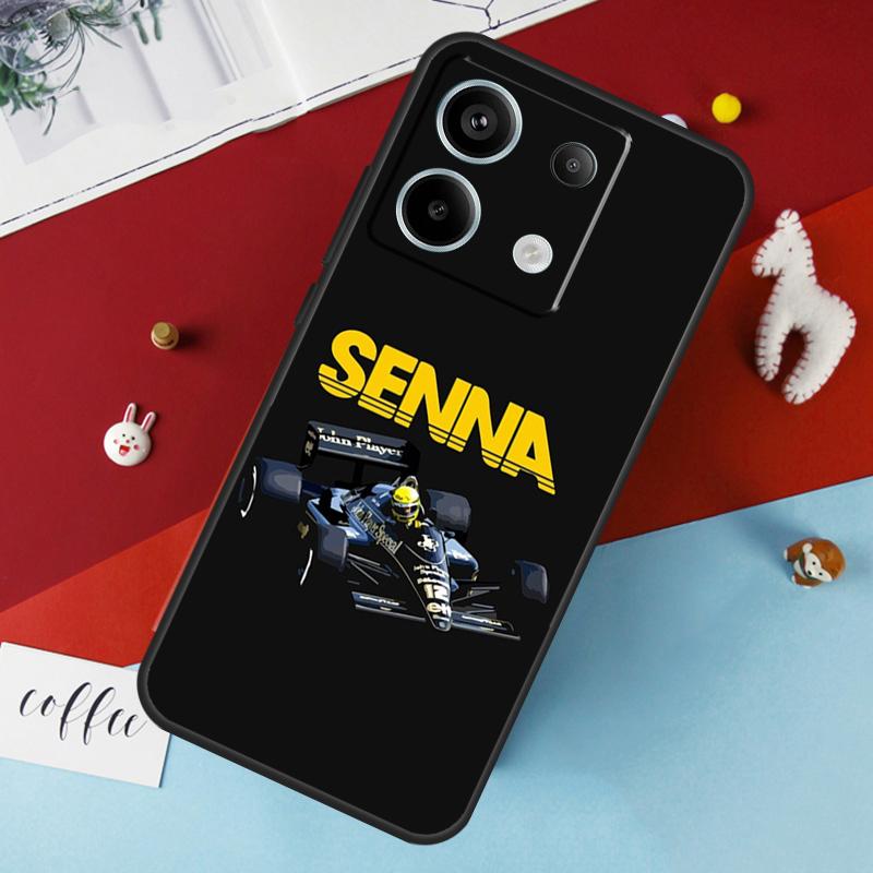 

Чохол Ayrton Senna F1 для Xiaomi Redmi Note 13 12 10 8 9 11 Pro 12S 10S 11S Redmi 13C 10A 10C 9C 12C Redmi 9C