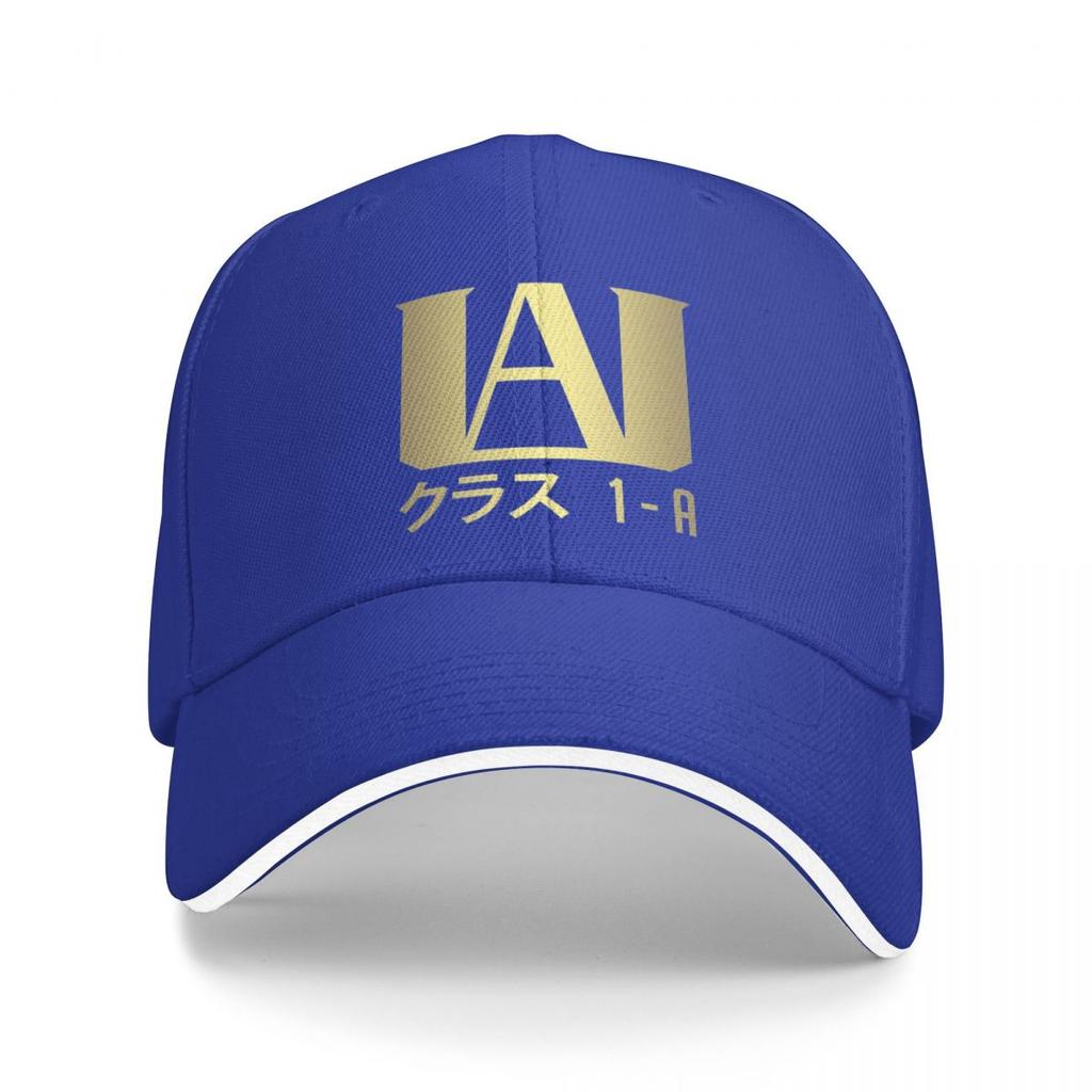 UA. High School Gold Baseball Cap Visier Cosplay Vintage Hüte Mann Frauen