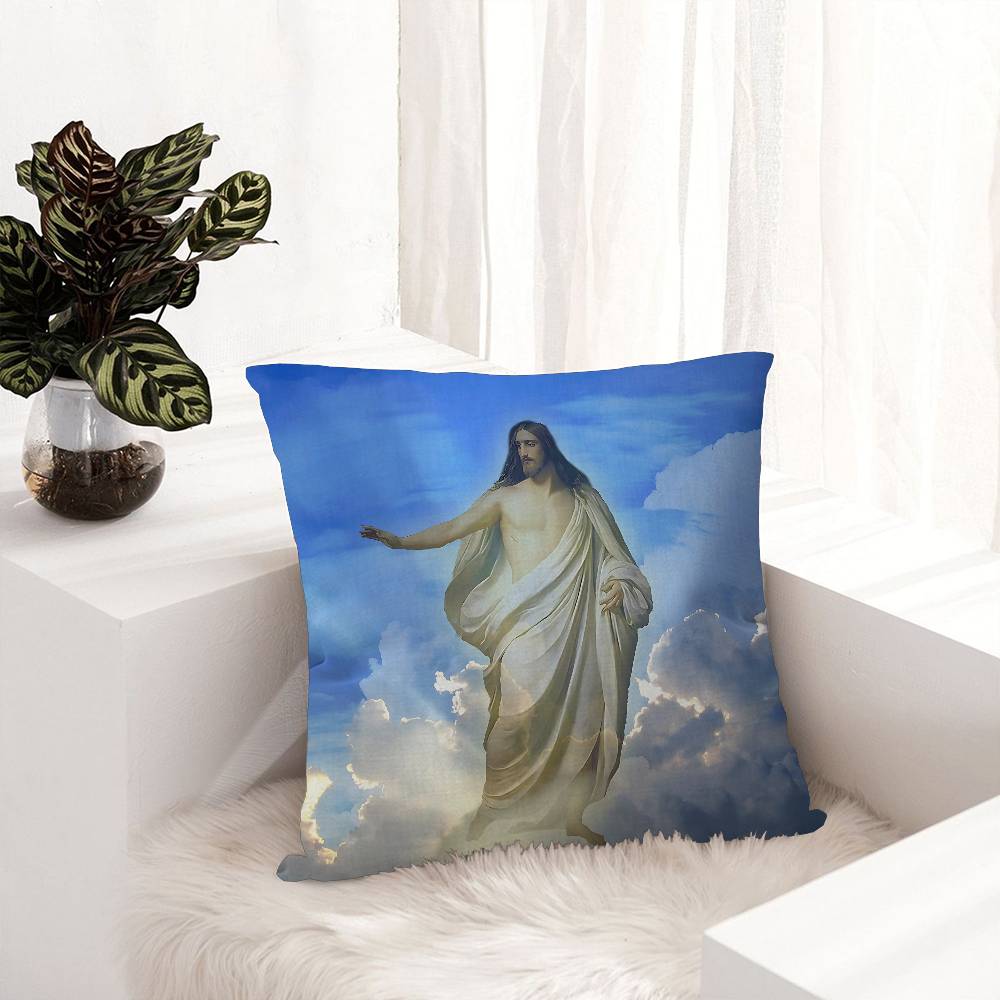 Einfache Kreuz Jesus Personalisierte Kissenhülle Kinderzimmer Wilde Party Deko Kissenbezug Kindergeburtstag Dusche Geschenk