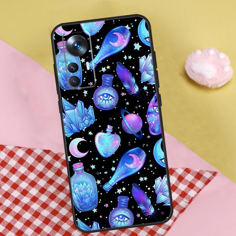 Occult Witchcraft Moon Gothic Witch For POCO X3 X5 Pro M5 M5s F4 X4 GT F3 F5 Case For Xiaomi 13T 11T 12T 13 Pro 12 Lite 12X