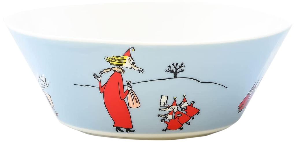 Arabia Moomin Classic Collection Fillyjonkka Bowl, 15cm, Gray, 1057217 [Parallel Import]