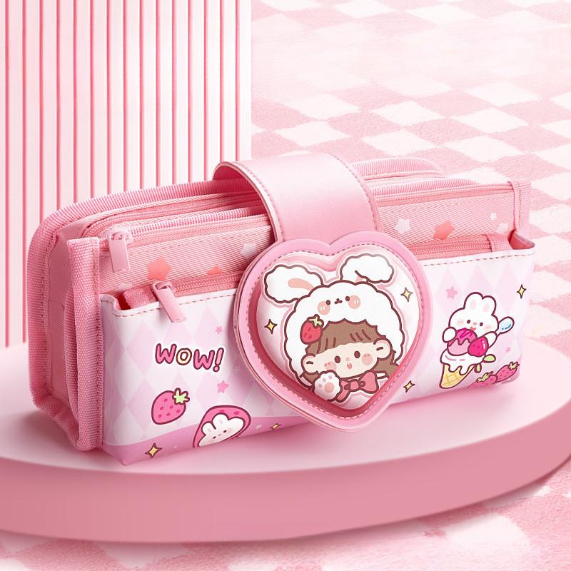 Large Capacity Pencil Case, Pencil Pouch, Pencil Bag, Pen Case, Pen Pouch, Pen Bag, Pencil Pouches, Pencil Bags, Green Pencil Case, School Pencil Case