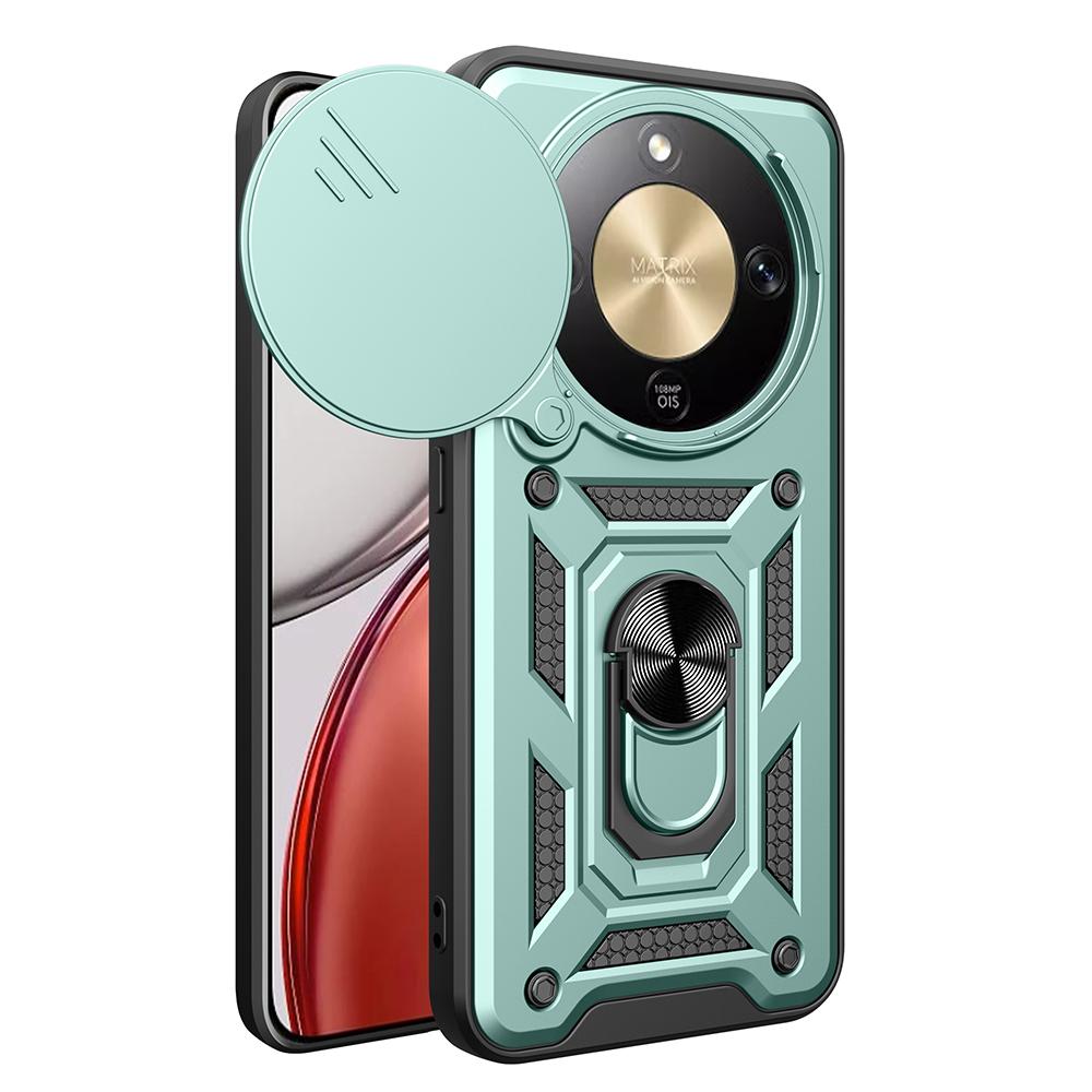 Armor Holder Funda for Honor X9D 5G Case for Honor X70 5G Cover Slide Camera Protection Ring Stand Shockproof Back Capa Funda