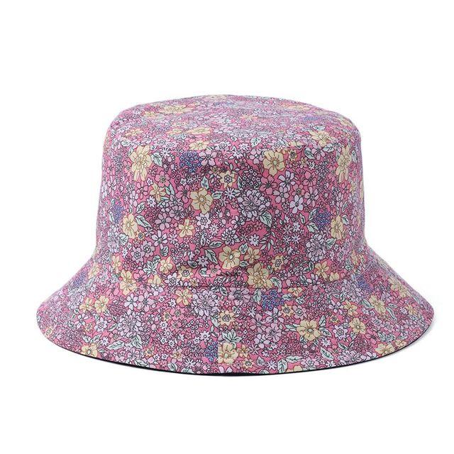 2022 New Luxury Design Ink Painting Jungle Animal Bucket Hat Women Men's Panama Cap Tie-Dye Printed Outdoor Bob Fishing Hats