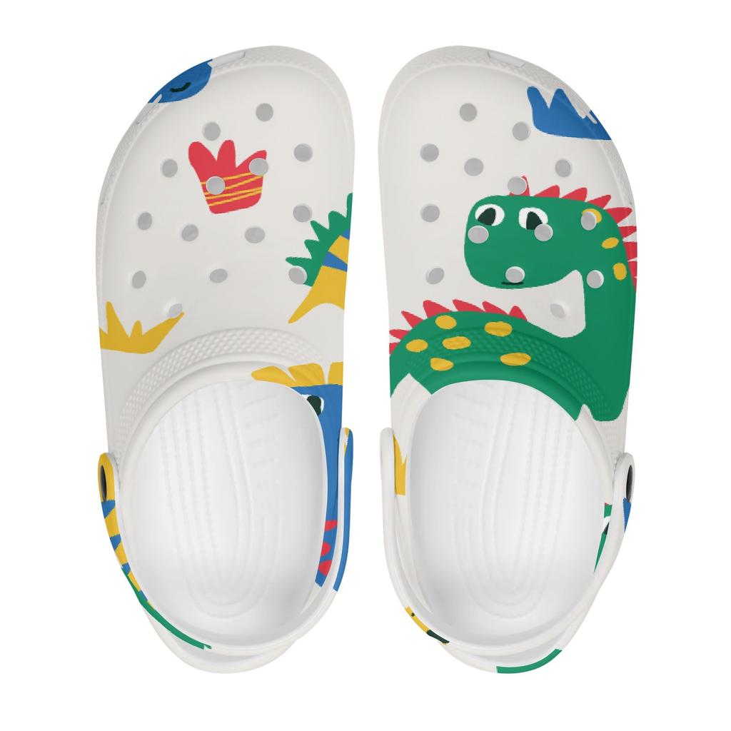 Casual Printed EVA Clogs Adult Unisex Ventilated Lightweight Slip On Casual Shoes Soft Sole Summer Sandals Daily Leisure Wear