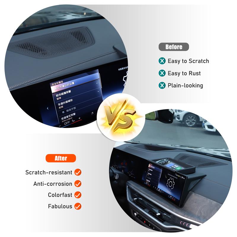 For BMW X5 X6 X7 G05 G06 G07 2025-2025 Car Central Control Navigation Screen Rear Storage Box Mobile Phone Tray Car Accessories