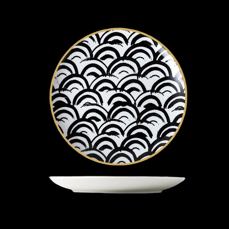 Nufeng Mountain Texture Ceramic Dinner Plate