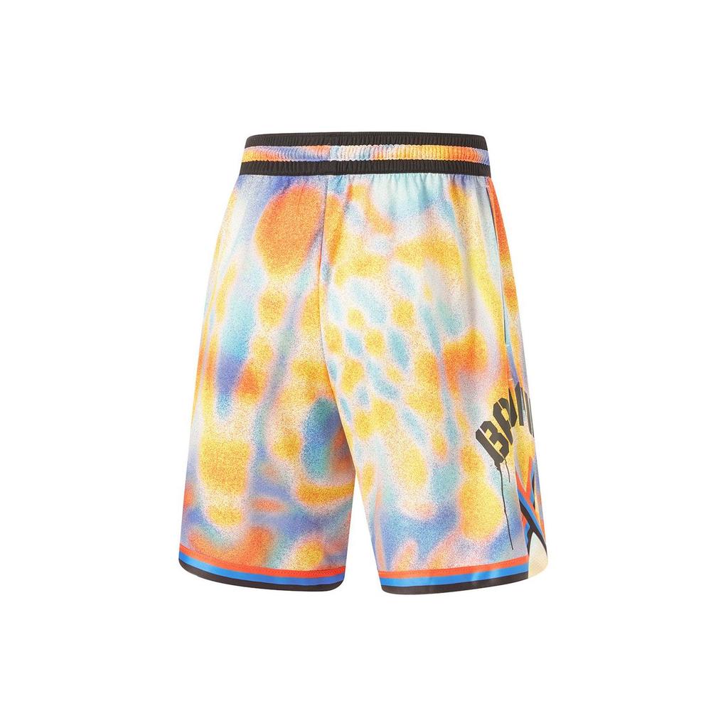 Li Ning Basketball Series Quick-Drying Breathable Basketball Shorts Men Shorts Multicolor AAPU111-5