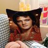 Housse de coussin Elvis Presley Pouces Décoration Ferme Housses de coussin décoratives pour canapé