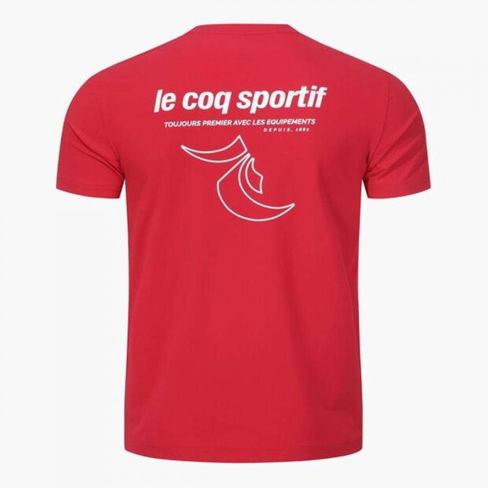 Le Coq SporTif Regular FiT T shirT Red   Qq123ers31