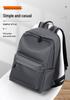 Men's Casual Laptop Backpack for Students and Business Travel - Customizable Logo