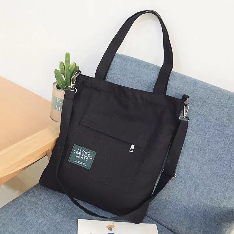 

Large-capacity Handbags for Primary and Secondary School Students Are Versatile and Can Be Carried on One Shoulder чорний