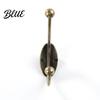 Wardrobe Clothes Hook for Wardrobes Alloy Double Bronze Zinc Vintage Durable Leg Hanger