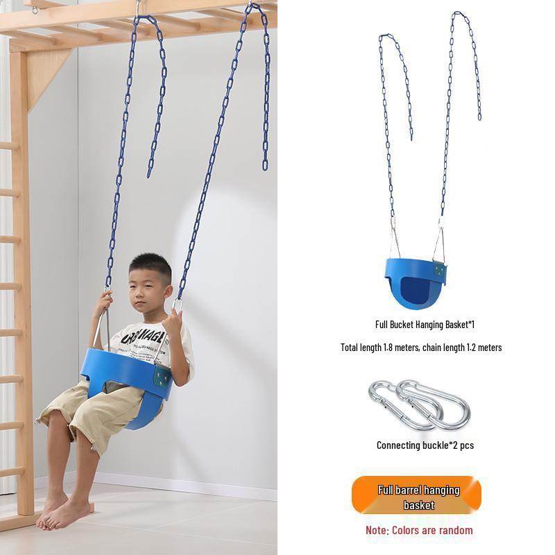Outdoor Kids' Rope Ladder Swing for Sensory Integration and Climbing Activities