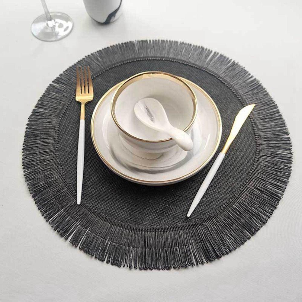 Cheap Shape Environmental Coaster Party Home Decoration Boho Table Mat ...