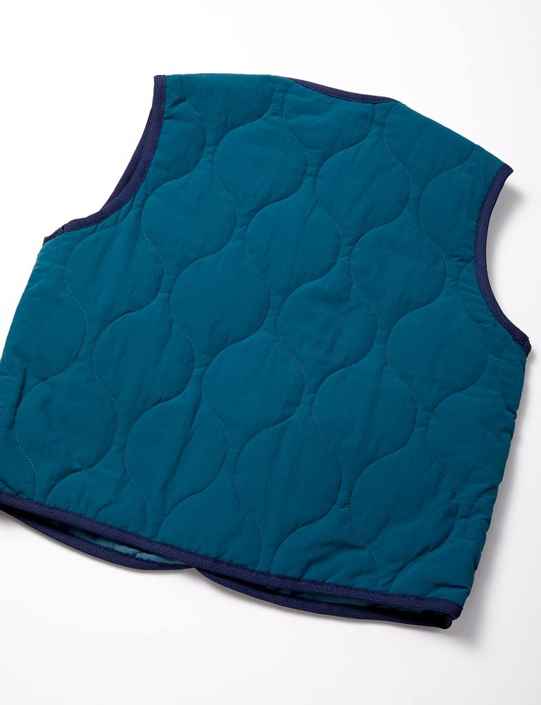 Vest Quilted Vest Kids NAVY 110 [Lee] [Official] LK1357-104