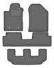 Veloursgraphit-Autofußmatten für: Toyota Corolla Verso II 7-Sitzer (2004-2009)