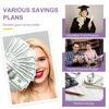 Envelope Money Saving Budget Binder 100 Days Tracker Envelopes for Budget Management Home School Men Women Children